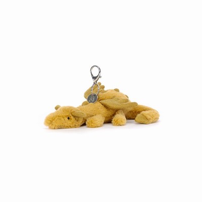 Jellycat Golden Dragón Dije Para Bolso | VNSG-09481